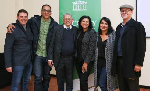 The collaborative team at UWC partnered with the Faculty of Theology at Stellenbosch University
