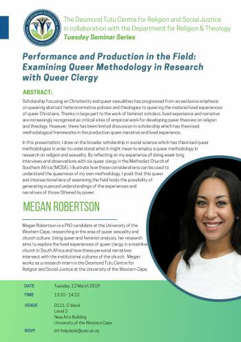 Speaker: Megan Robertson