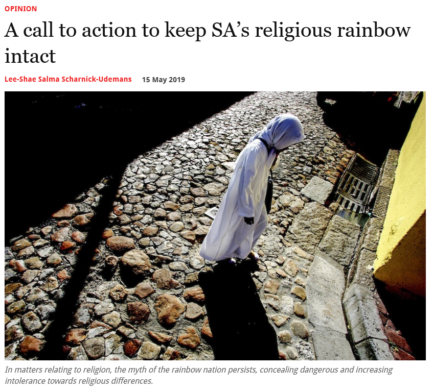 As part of the centre’s commitment to interrogating the ways in which religion is involved and implicated in a variety of uneven power relations in society, we consciously work to bridge the gap between academia and civil society in productive and thoughtful ways. To that end, Dr Scharnick-Udemans penned a response to the debate about noise complaints against Zeenatul Islam mosque in Cape Town.
